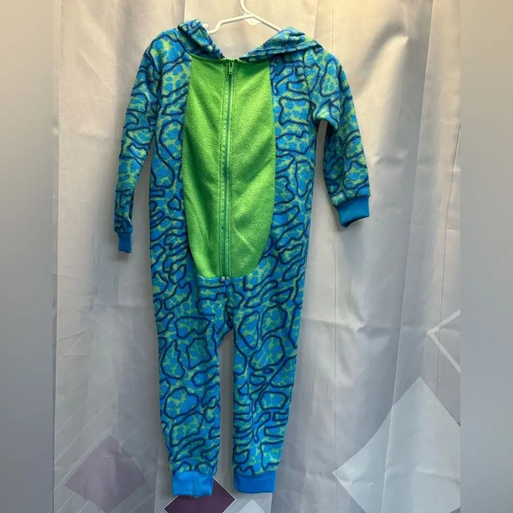Blue and Green Kids dinosaur One Piece